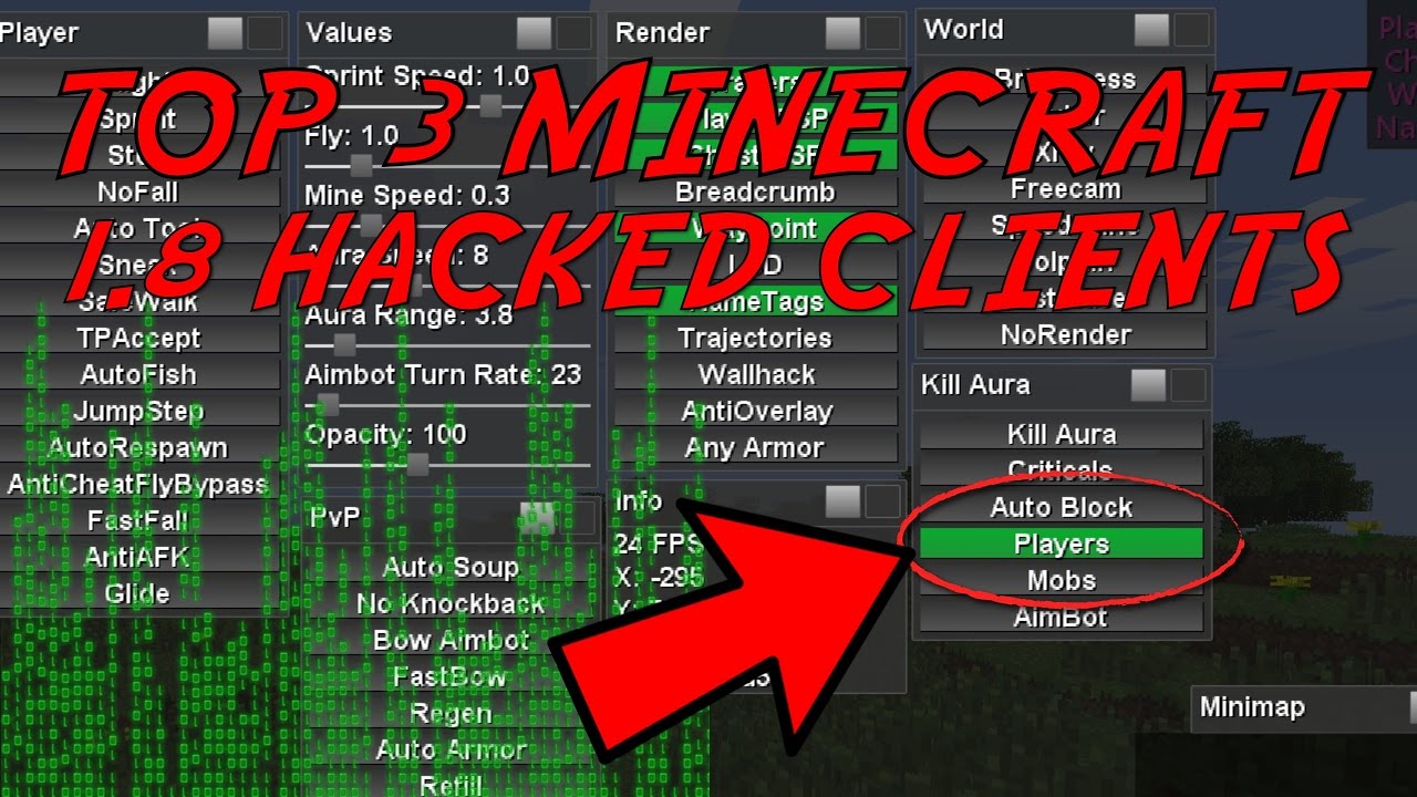 free minecraft hack client download